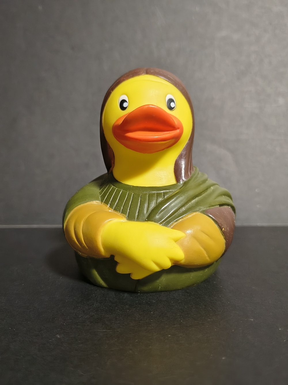 Rubber Duck Bath Duck Mona Lisa® Yarto UK CA Rubber Ducky Rubber Duckie 4"